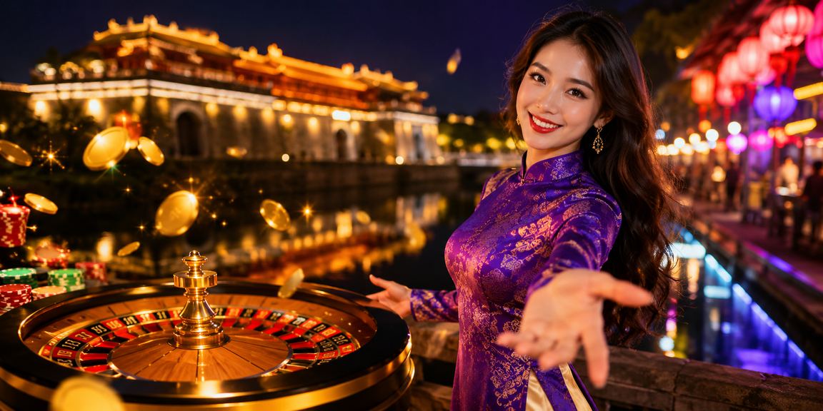 Người chơi trải nghiệm Roulette trực tuyến trong không gian giải trí tại Huế
